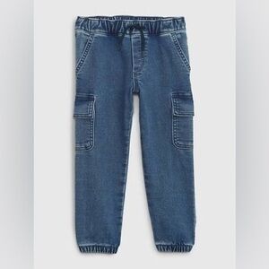 Baby GAP denim cargo joggers 2T